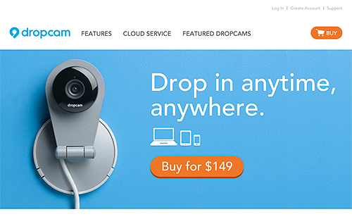 dropcam website
