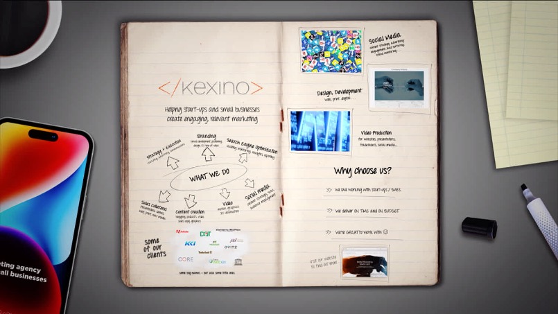 Marketing agency intro video