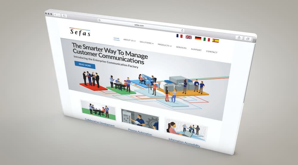 Software developer website design